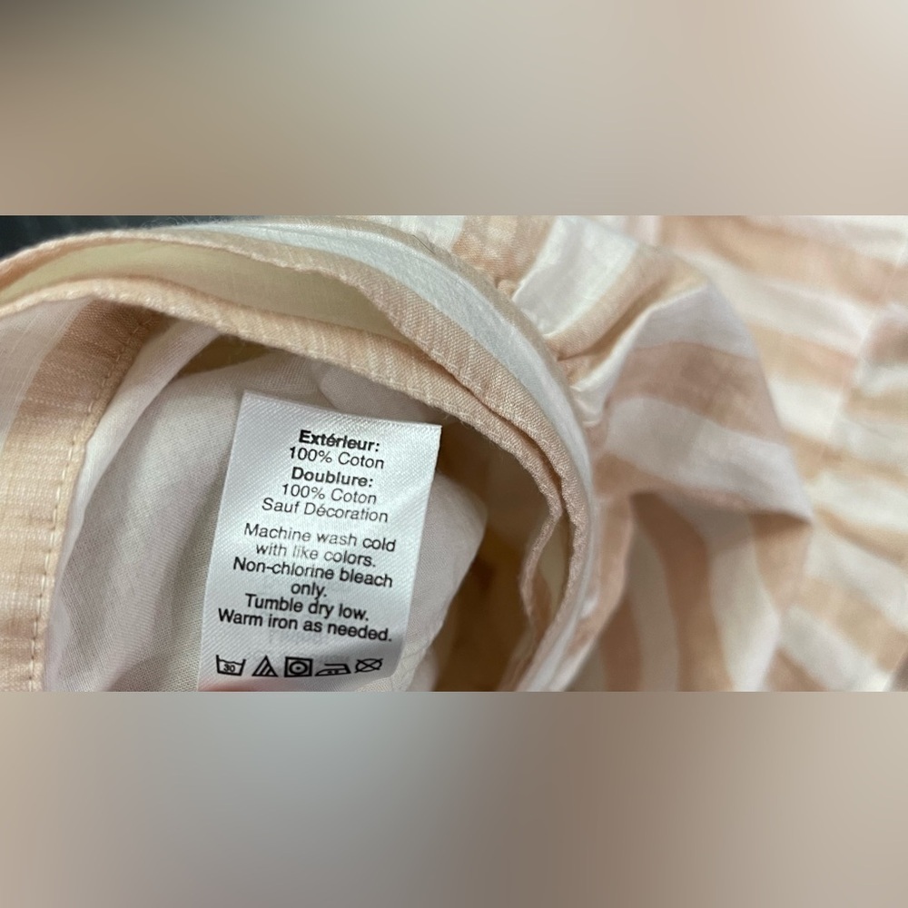 J. Crew Striped Ruffle Mini Skirt - Picture 8 of 9
